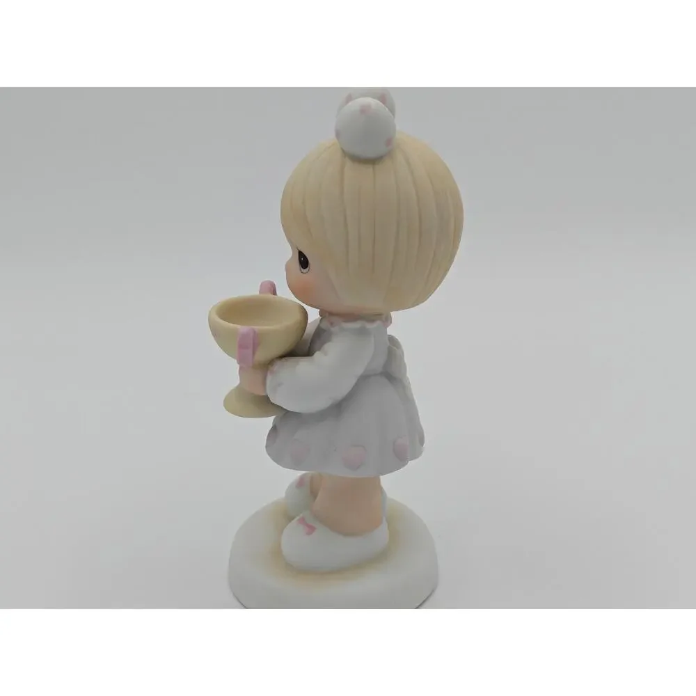Precious Moments 520829 Enesco You Are My Number One Girl Figurine Taiwan 1988